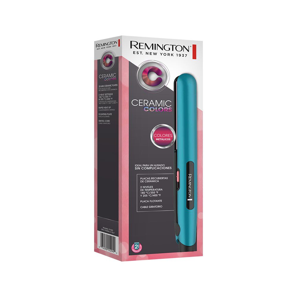 Plancha De Pelo Remington Ceramic Colors S1520 image number 3.0