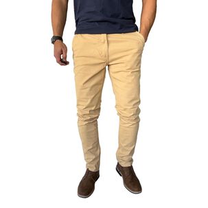 Pantal&oacute;n Elasticado Slim Fit Gabardina Hombre