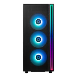 Gabinete Bitfenix/ ​​fan + Fuente De Poder 750w / 4 Ventiladores/ Negro