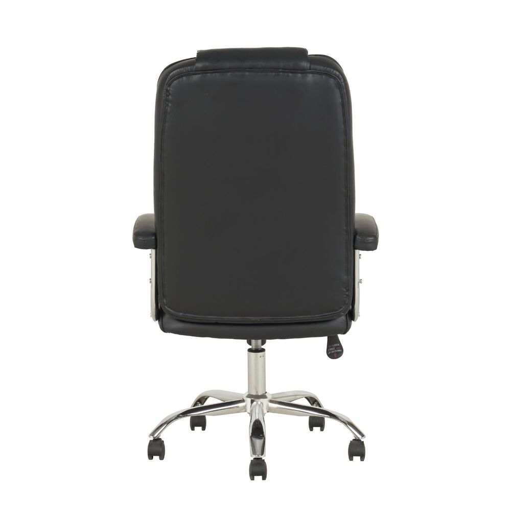 Silla Escritorio Gerencial Boston Negra Ergon&oacute;mica image number 6.0
