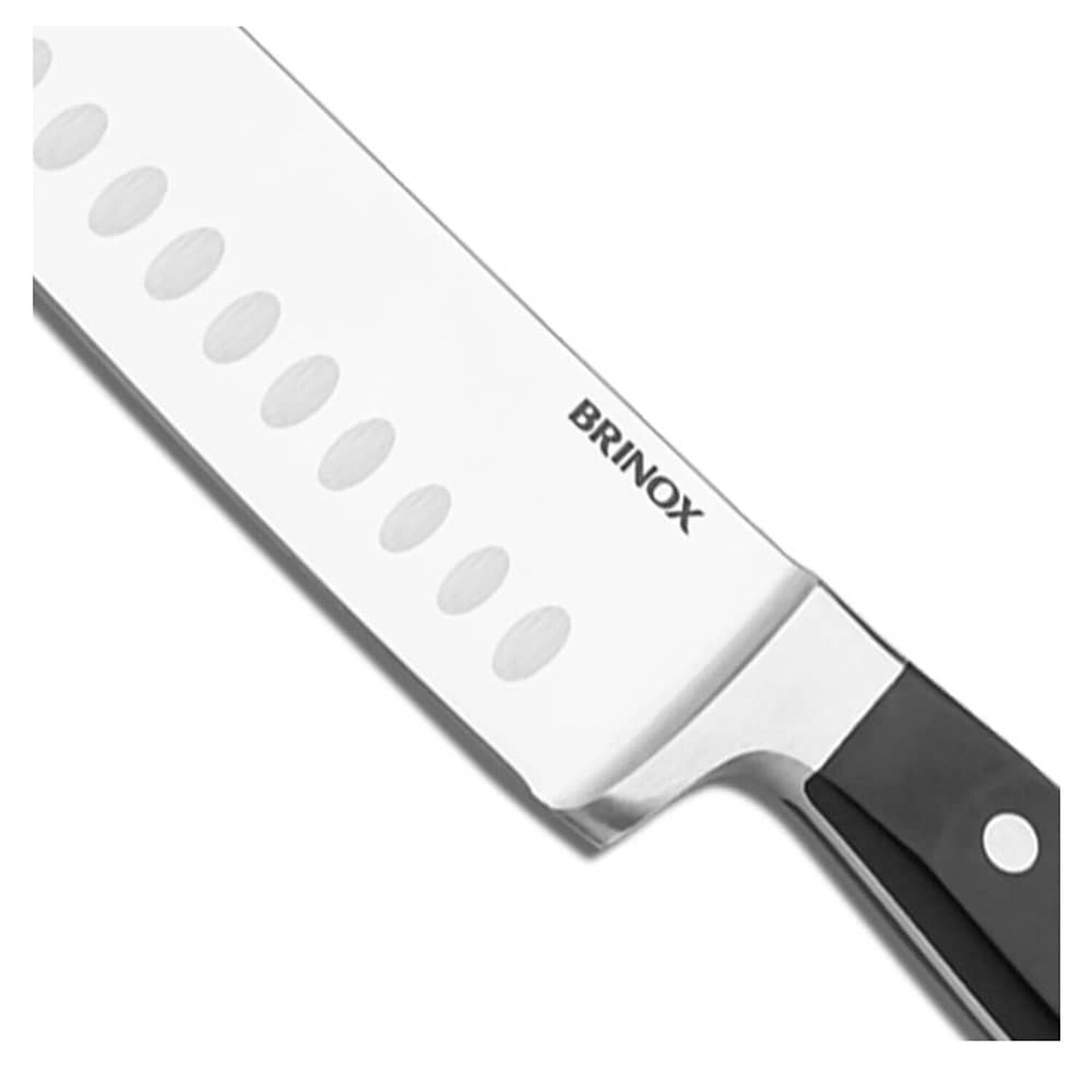 Cuchillo De Santoku 7" Infinity Brinox Mango Pvc 2519/304 image number 1.0
