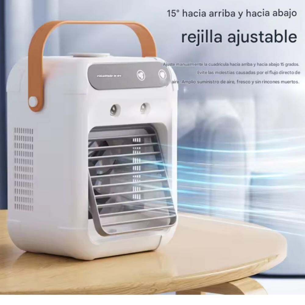 Aire Acondicionado Con Humificador Usb Portatil 3000mah image number 2.0