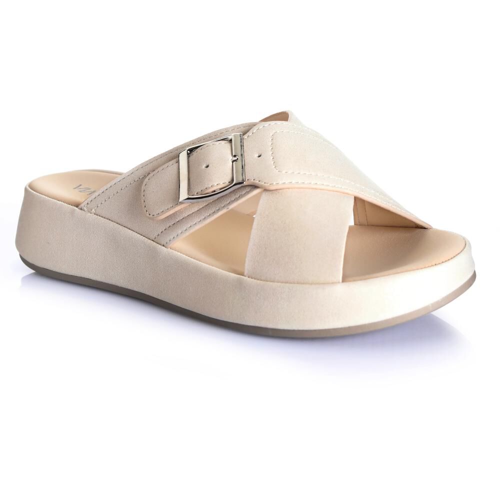 Sandalia Mujer Via Uno Oro image number 0.0