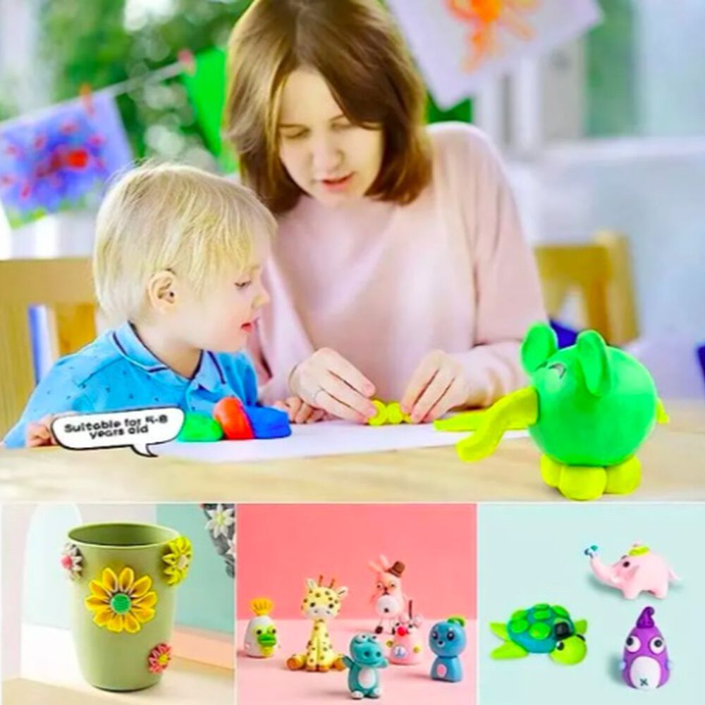 Arcilla Polim&eacute;rica De 32 Colores Con Accesorios image number 3.0