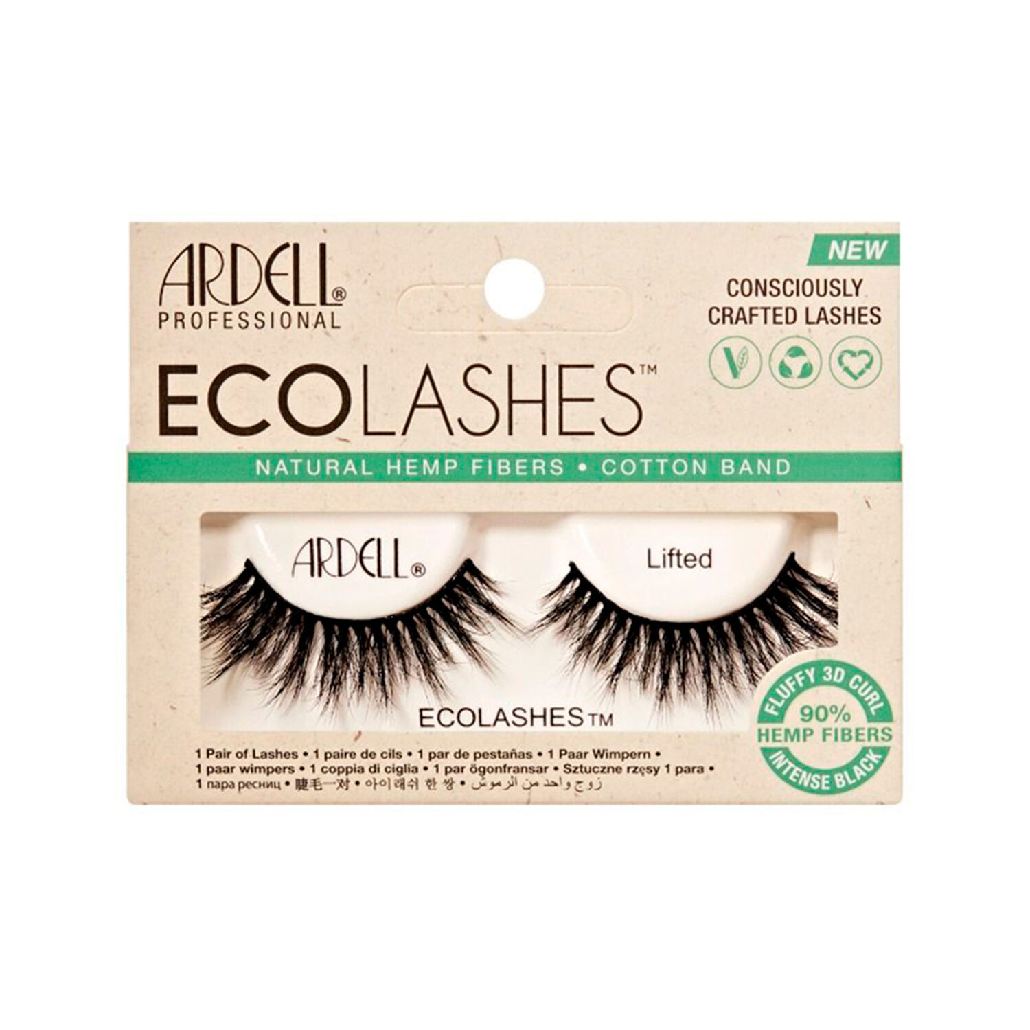 Pestanas Ardell Ecolashes Lifted Ad-45844 image number 0.0