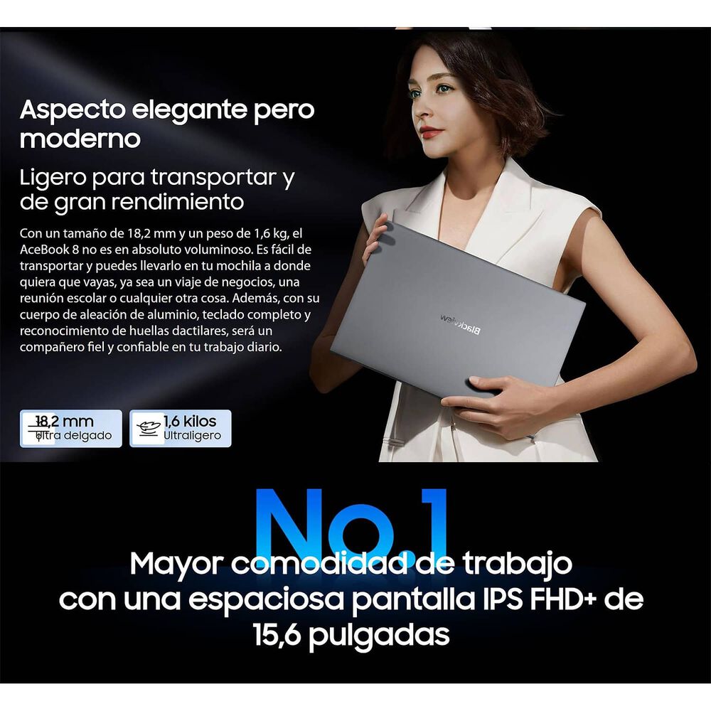 Notebook Blackview Acebook 8 - El Mejor Bautizado En Youtube image number 4.0