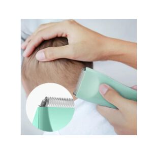 Maquina Corta Pelo Para Bebes Inalambrico Ipx7 Celeste