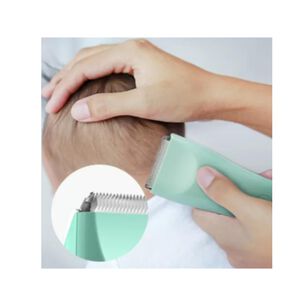 Maquina Corta Pelo Para Bebes Inalambrico Ipx7 Celeste