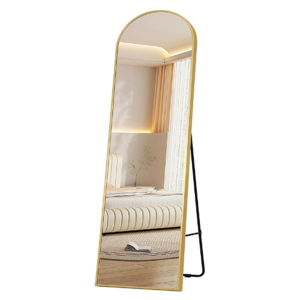 Espejo Ovalado Cuerpo Entero 160x50cm Con Base Plegable image number 0.0