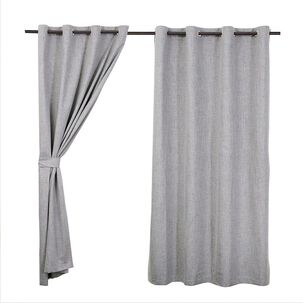 Set Cort. Blackout Arg 140x220 Cms Gris Oscuro