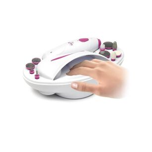 Set De Manicure 11 Accesorios Blanco Nail Spa Bvt Gama