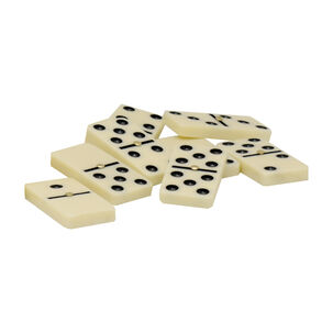 Set Domino 28 Piezas En Caja De Madera Nobel Toys