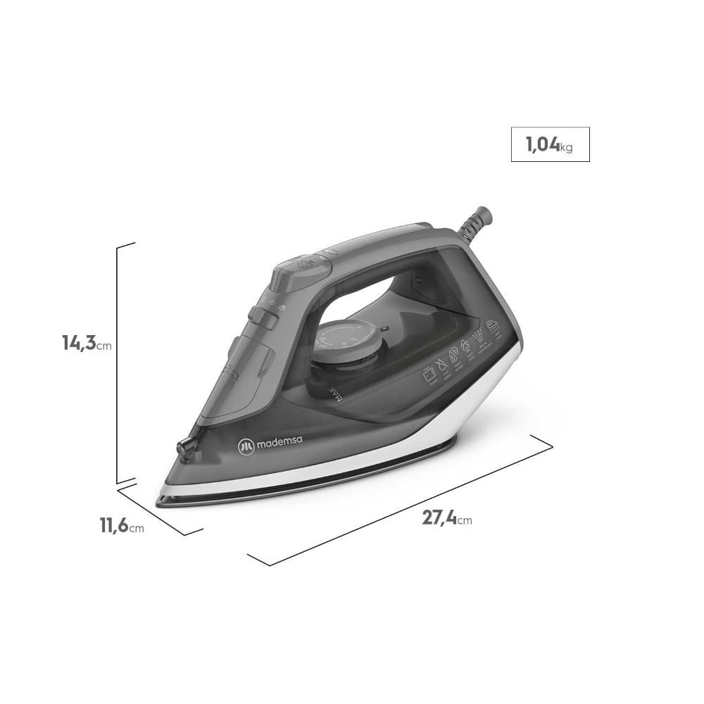 Plancha Con Base De Cer&aacute;mica Con Vapor Vertical Mir20 image number 2.0