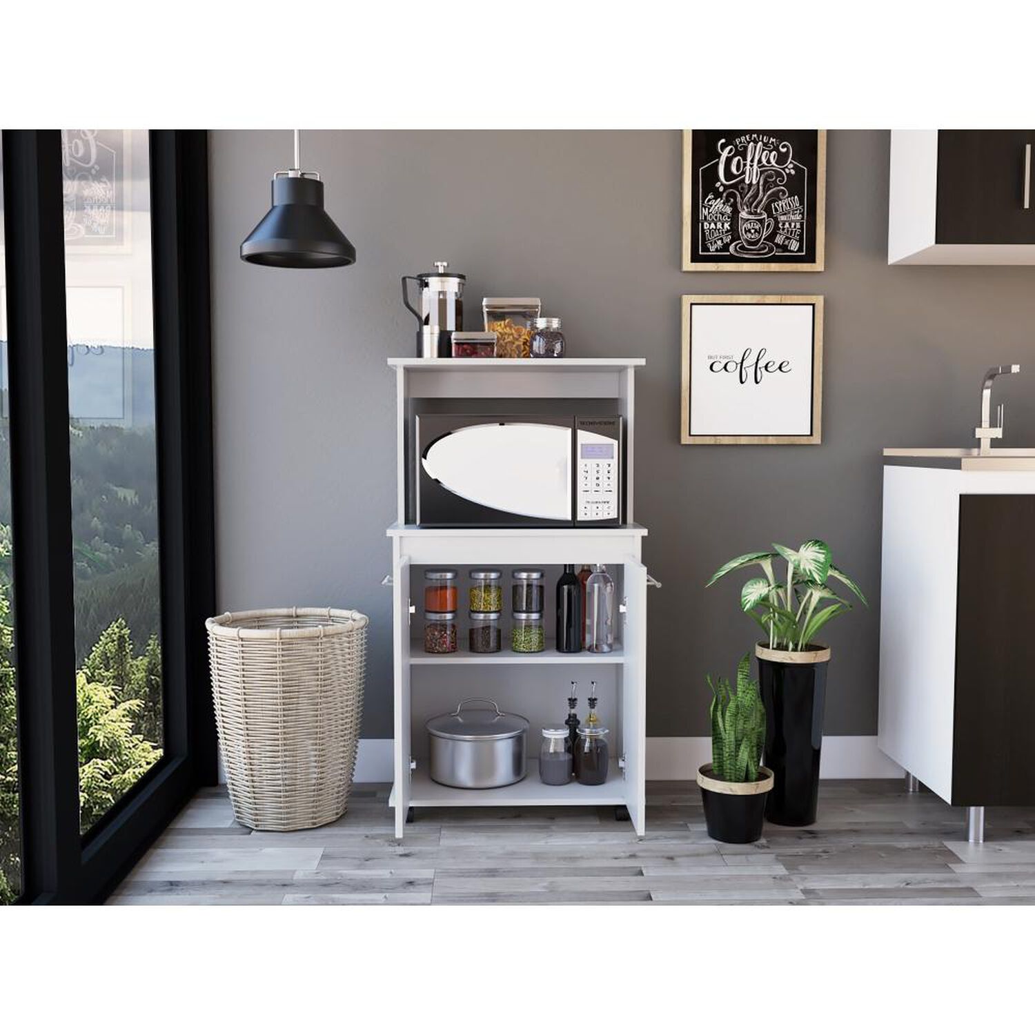 Mueble Microondas Tuhome Manchester image number 4.0