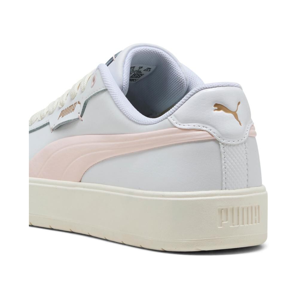 Zapatilla Urbana Mujer Puma Smash Belle Blanco image number 3.0