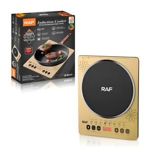Cocina De Inducci&oacute;n Port&aacute;til 2000w Panel T&aacute;ctil 1 Quemador Raf R.8017