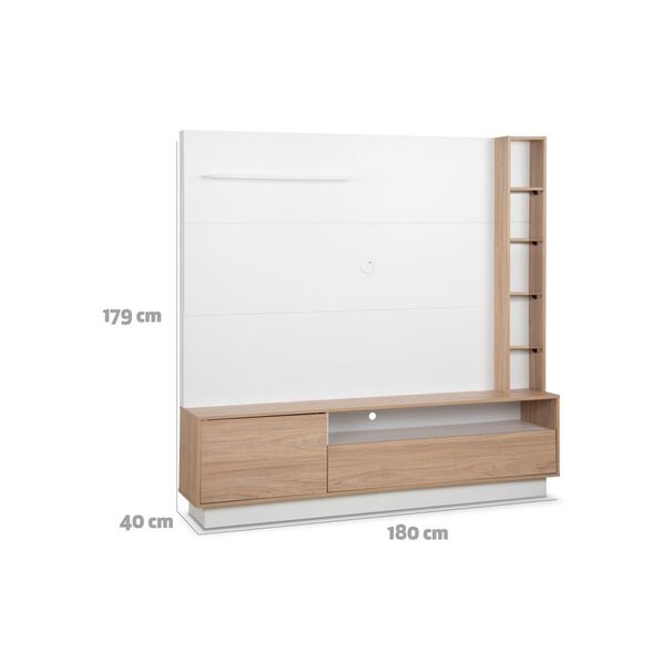 Panel Tv Cic Home Goya / 1 Puerta / 1 Cajon