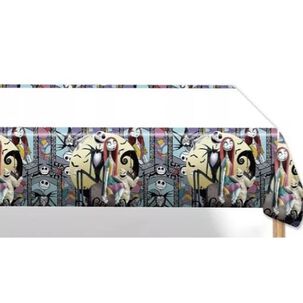 Mantel Decorativo Con Dise&ntilde;o El Extra&ntilde;o Mundo De Jack