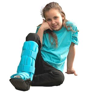 Bota Inmovilizadora Roja Talla M-blunding