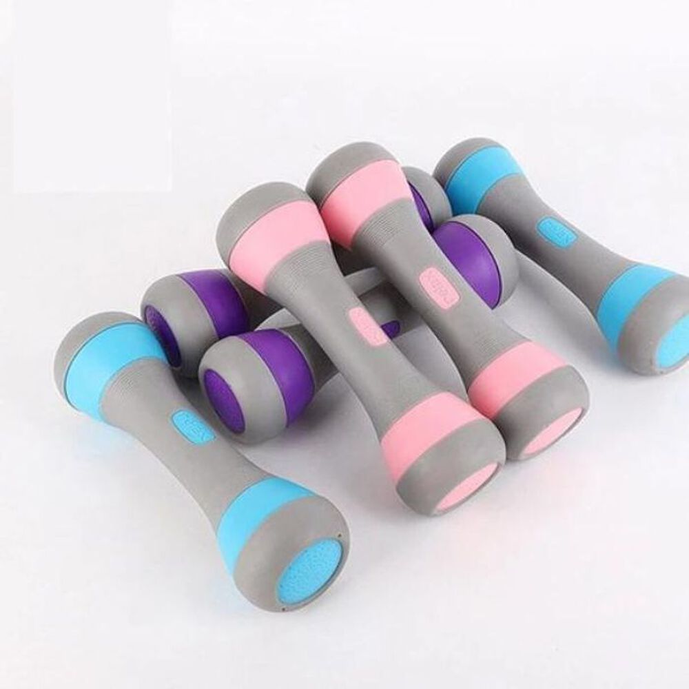 Pack 2 Mancuernas Ajustables Pesas 1/1.5/2 Kilos Cada Una image number 0.0