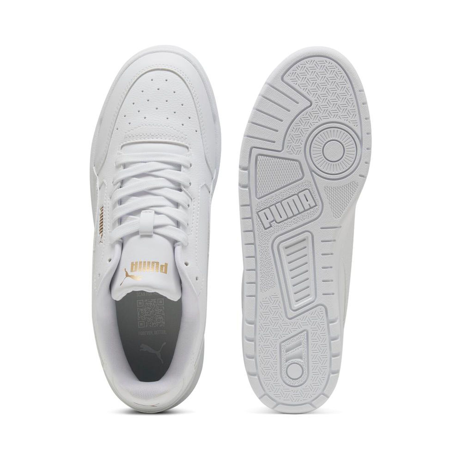 Zapatilla Urbana Hombre Puma Shuffle Blanco image number 3.0