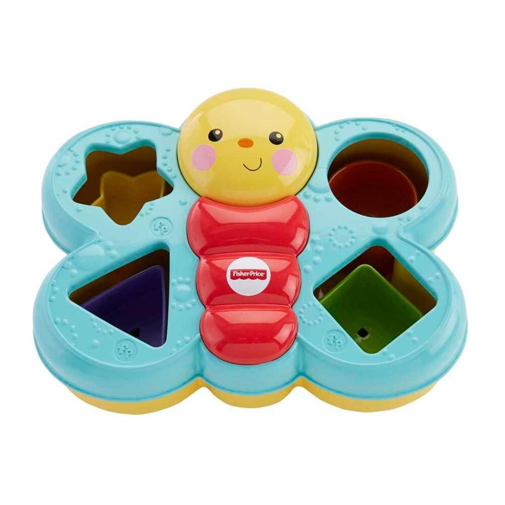 Juguete Para Bebe Fisher-price Mariposa De Bloques image number 3.0