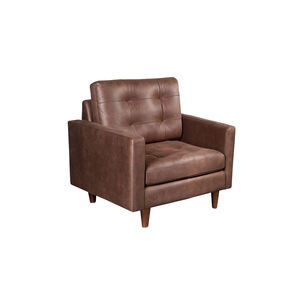 Sofa Napoles 1 Cuerpo Cuero Kentucky Cafe Moro