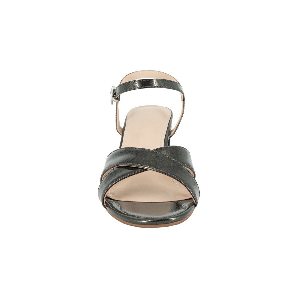 Sandalia De Vestir Shiro Plateado Metalizado Alquimia image number 2.0