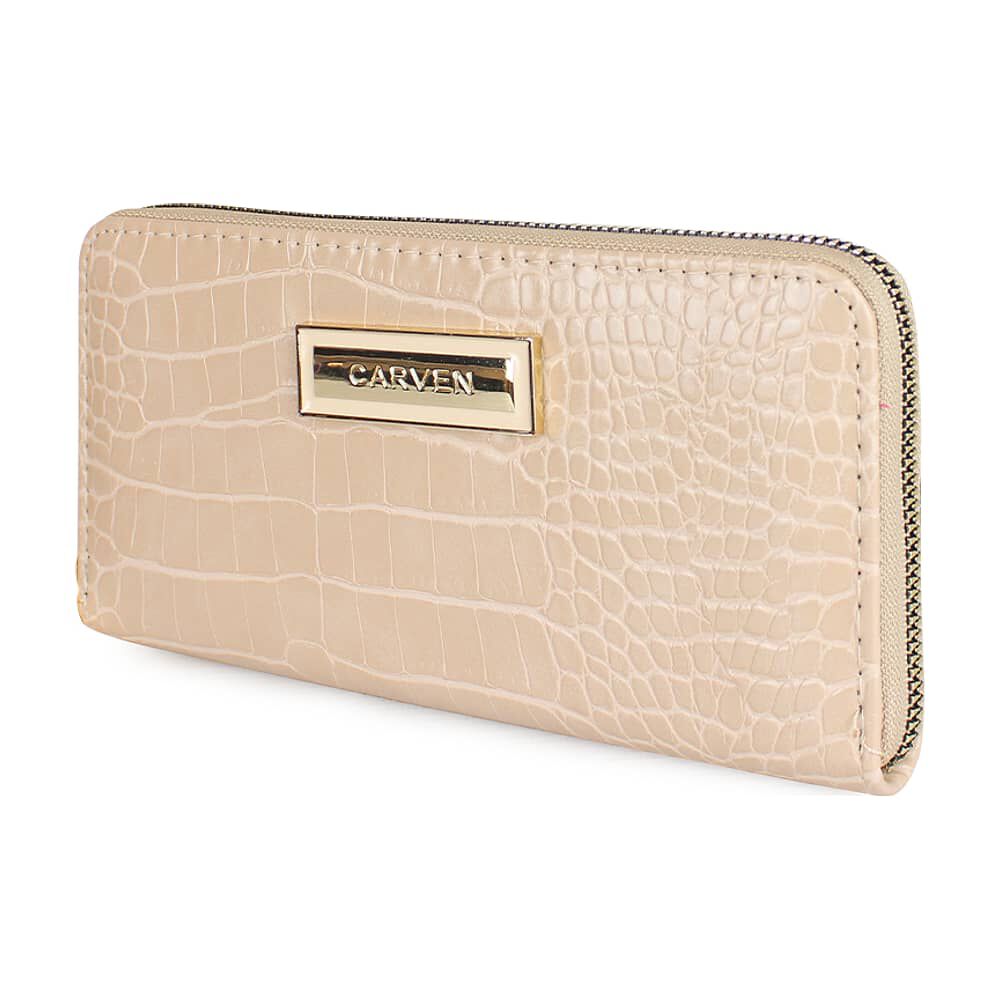 Billetera Mujer Sofia Beige Carven Paris image number 1.0