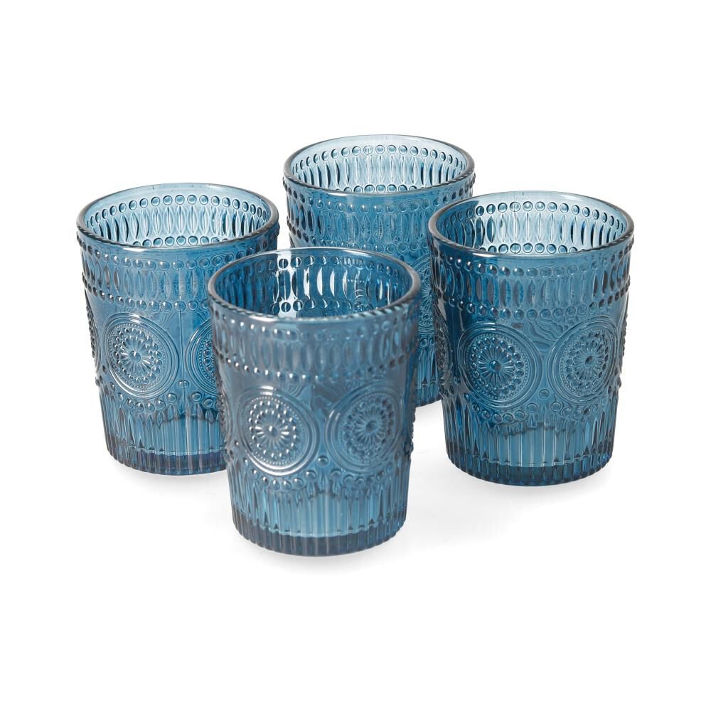 Set De Vasos Azhome Zafiro / 4 Piezas / 295 Ml image number 0.0