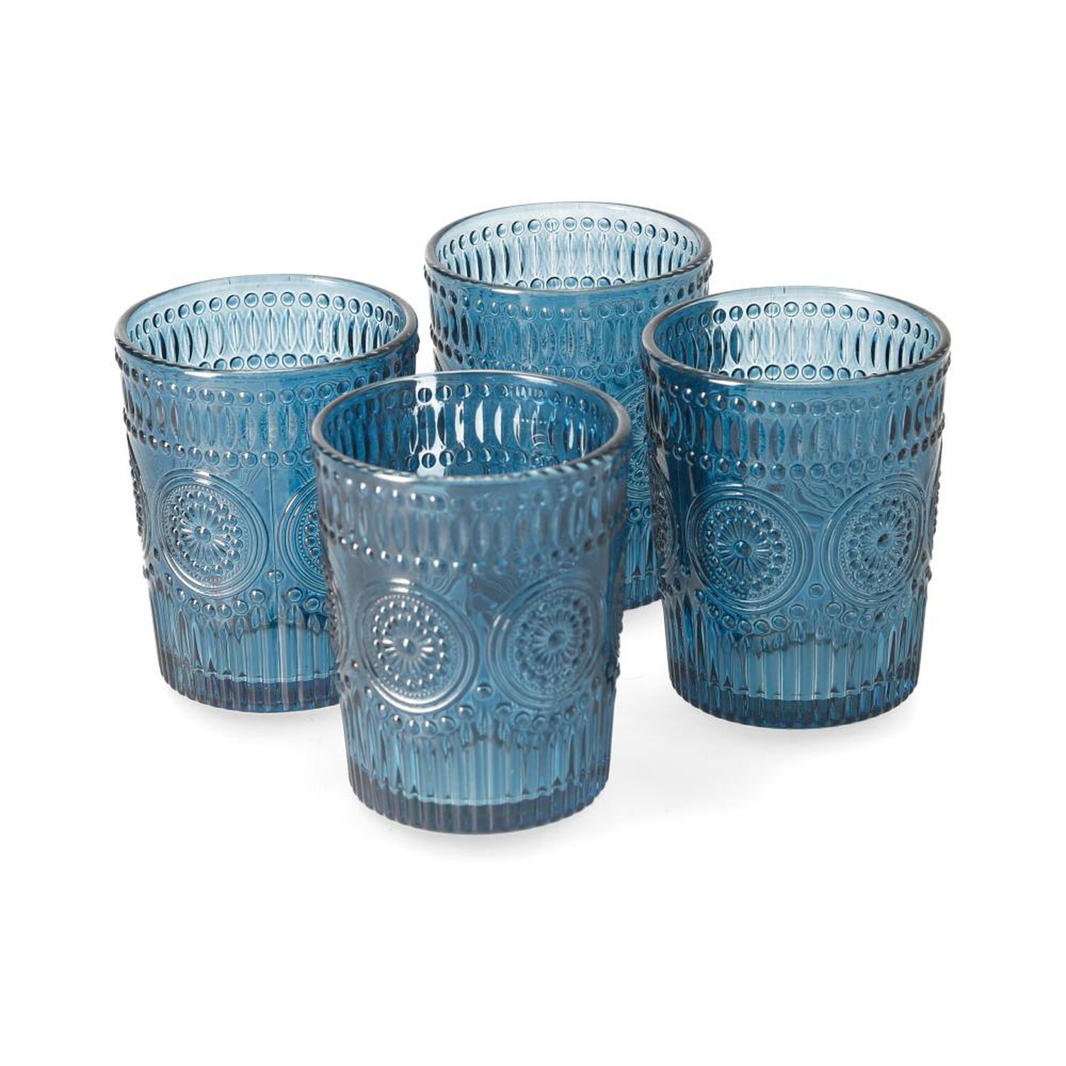 Set De Vasos Azhome Zafiro / 4 Piezas / 295 Ml image number 0.0