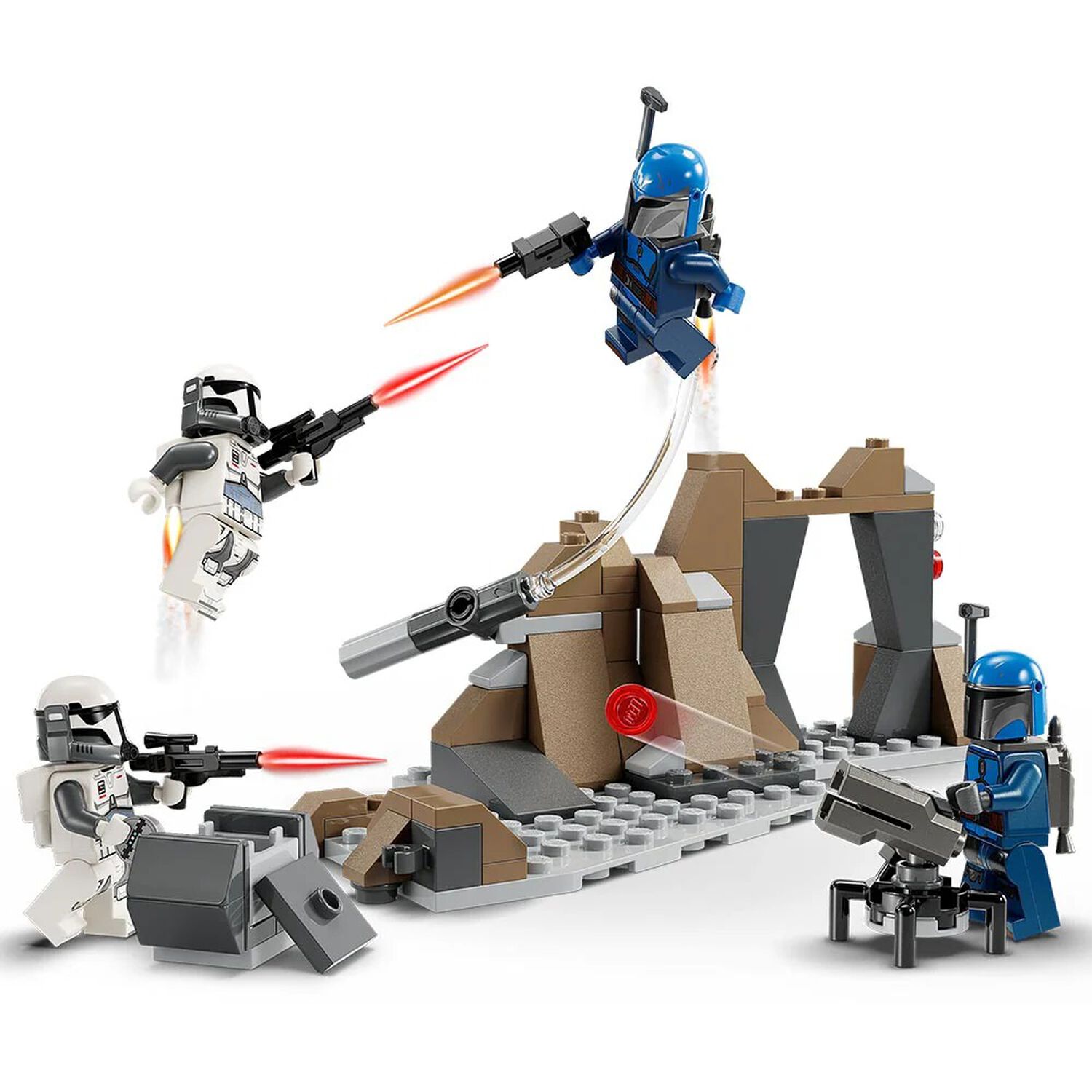 Lego Star Wars - Pack De Combate: Emboscada En Mandalore - 75373 image number 4.0