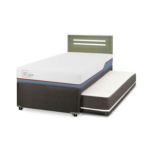 Cama Nido Cic Divan / 1.5 Plazas / Base Funcional + Respaldo