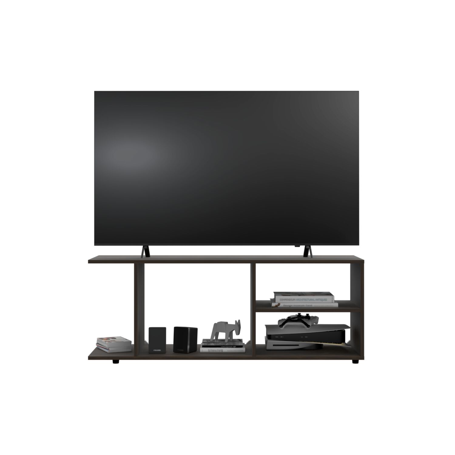 Mesa De Tv 50" Fm 45,4x120,3x34,9 Cm Caf&eacute; Oscuro image number 2.0