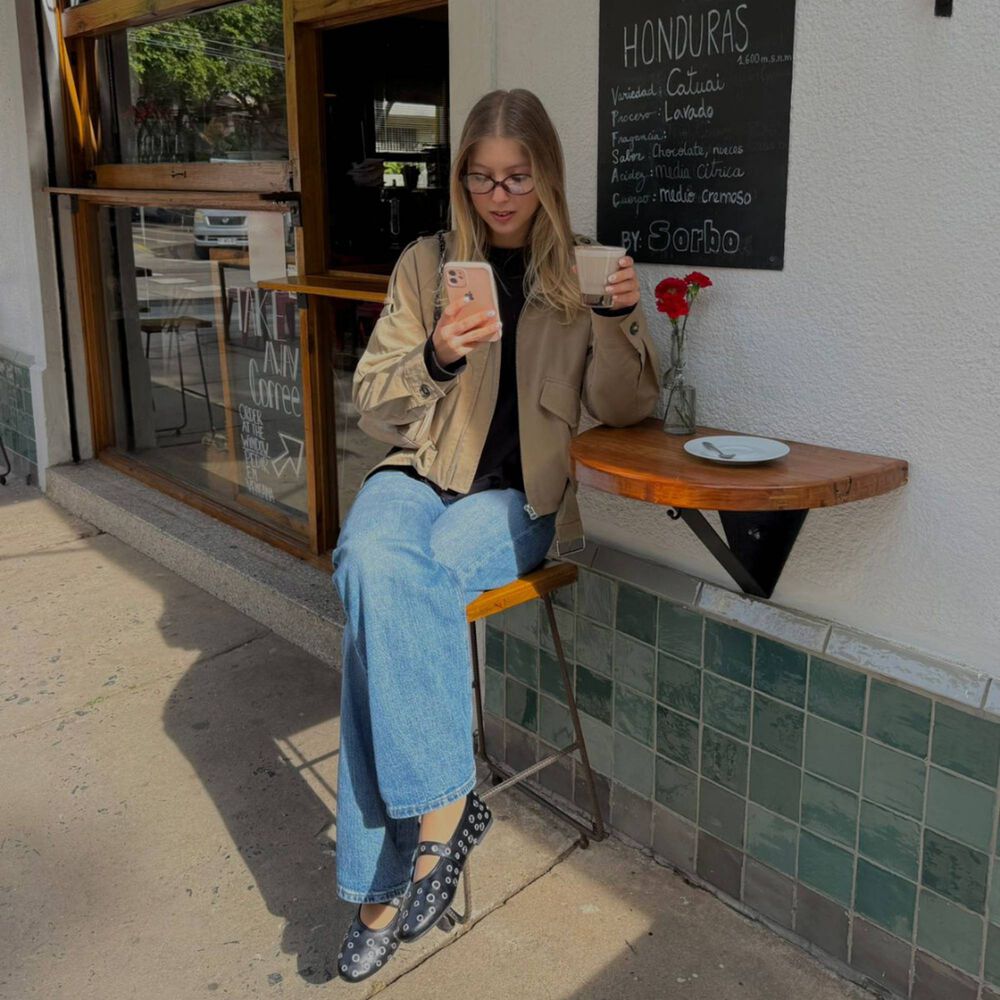 Ballerina Mujer Negro Casual Chalada Miunew-21 image number 3.0