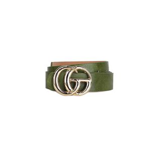 Cintur&oacute;n Mujer Tunja Verde Carven