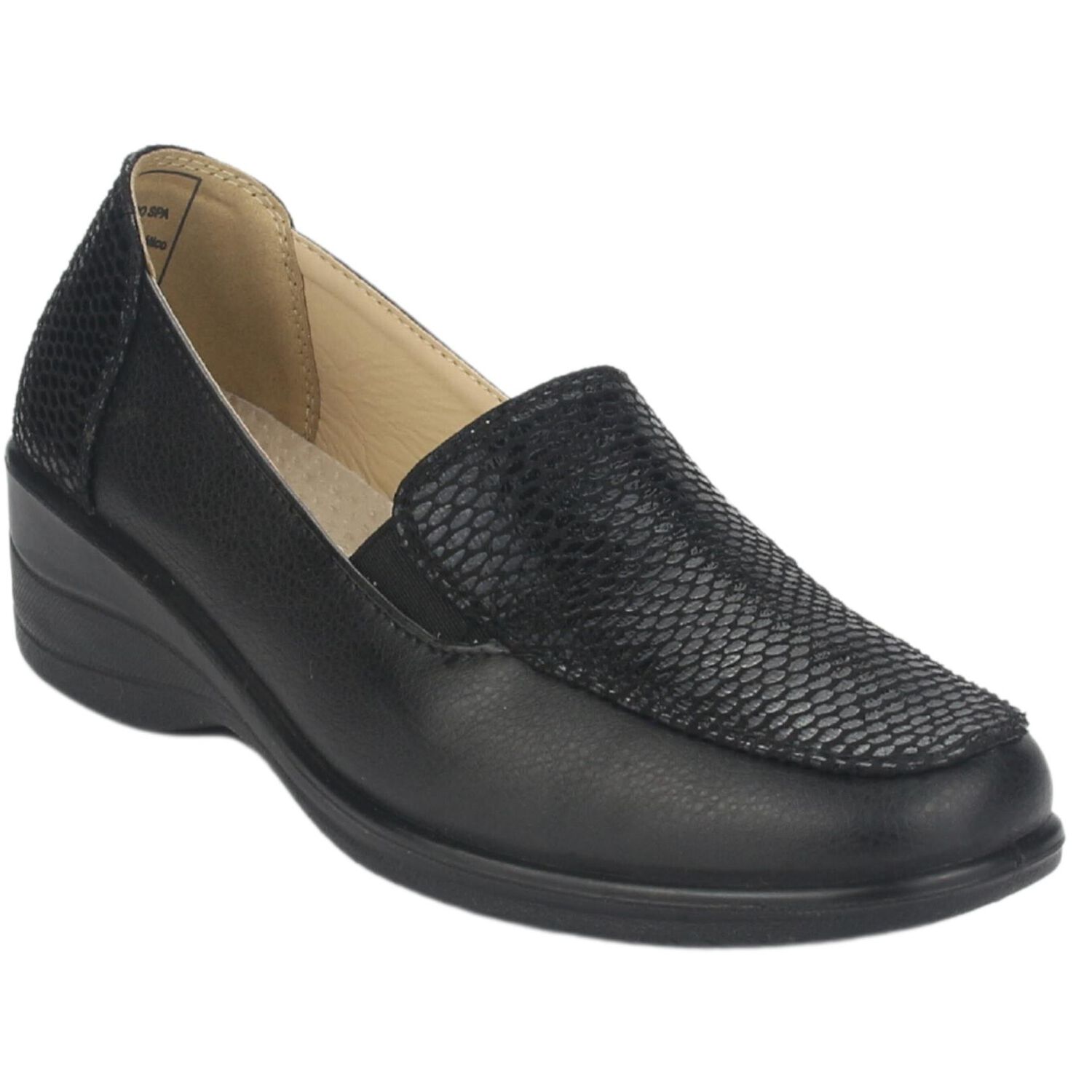 Zapato Chalada Mujer Oscar-1 Negro Comfort image number 2.0