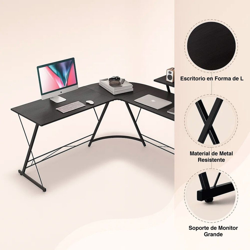 Escritorio Esquinero Gamer Night Black image number 11.0