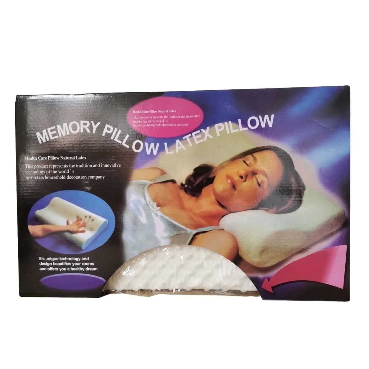 Almohada Ortopedica Viscoelastica Ajuste Cervical Pillow Blanco image number 3.0