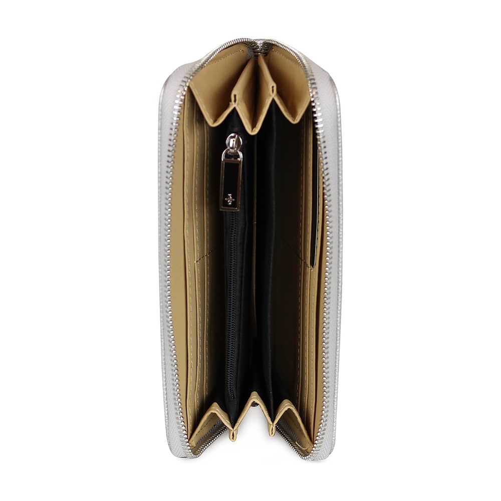 Pack Billetera Bessie Silver + Pa&ntilde;uelo Alcala Celeste Kenneth Cole image number 3.0