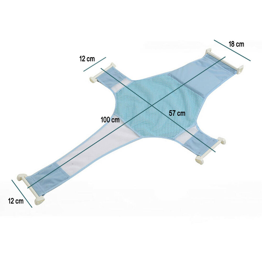 Hamaca Malla Para Bañera Tina De Bebe 4 Puntas Red Seguridad image number 2.0