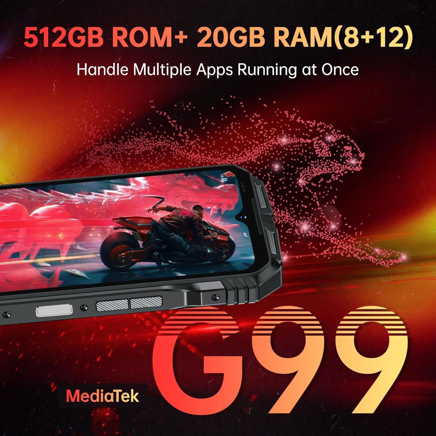 Doogee S118 - Celular Rugged Resistente Android 14, 8+512gb image number 5.0