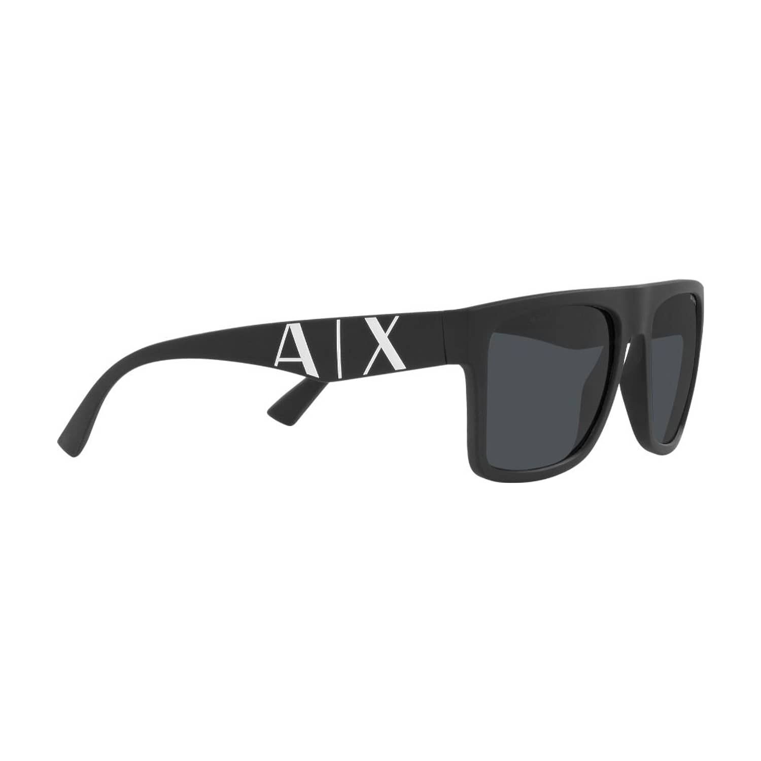 Lentes De Sol Matte Black Sustentable Armani Exchange image number 10.0