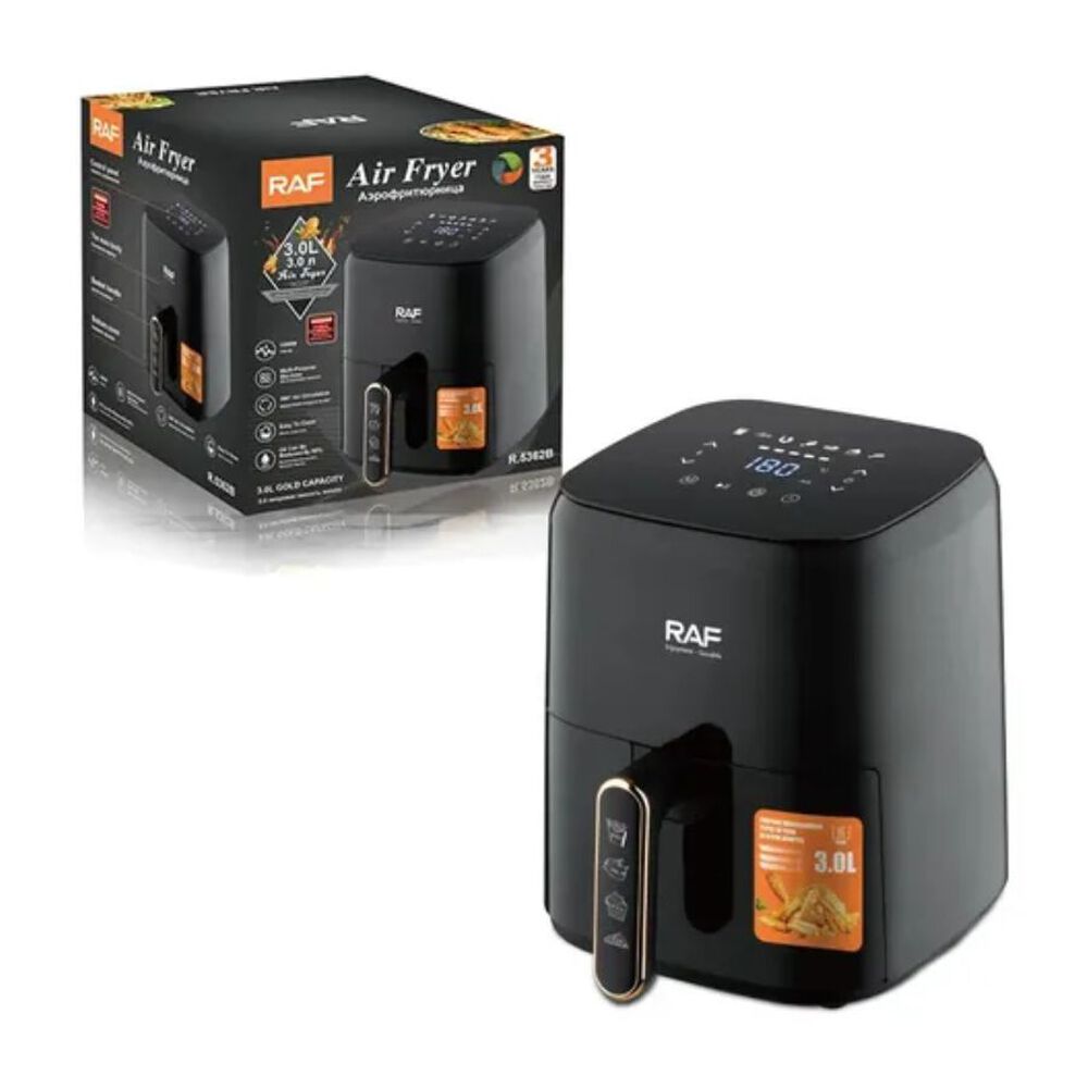 Freidora De Aire 1300w 3 Litros Raf R.5362b image number 3.0