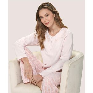 Pijama Micropolar Estampado Lady Genny