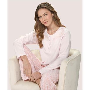 Pijama Micropolar Estampado Lady Genny