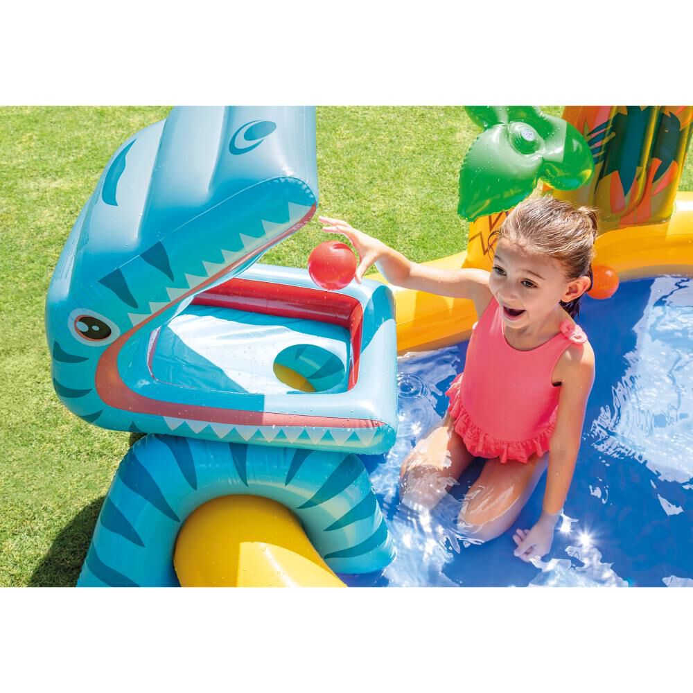 Centro De Actividad Dinosaurio Intex / 249x191x109cm / 310 Lts image number 2.0