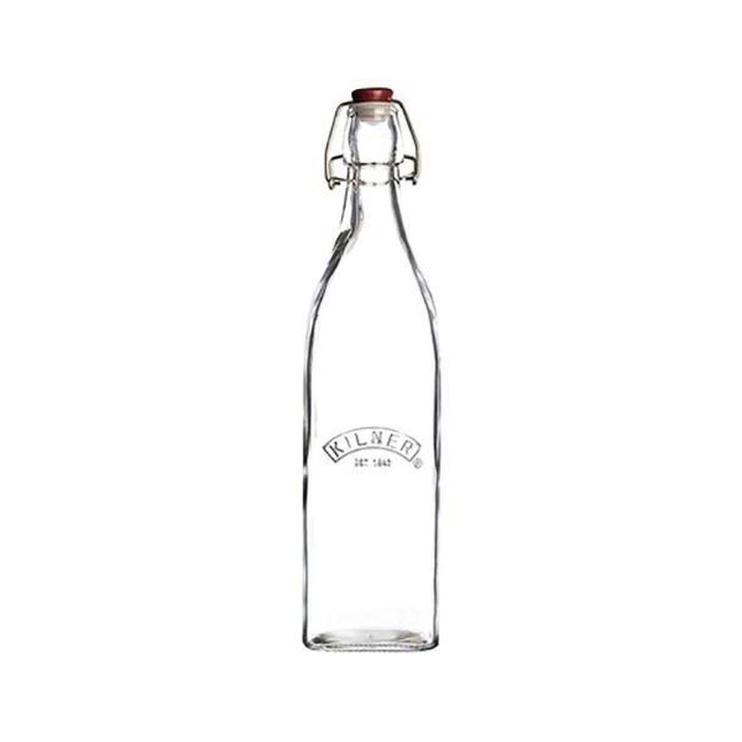 Botella Tapa Roja Con Cierre Clip 0,55lt image number 1.0