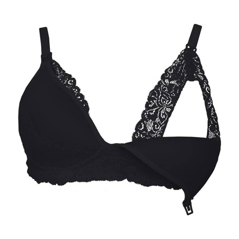 Sosten Embarazo Y Lactancia Copa 3d Negro 2rios image number 0.0