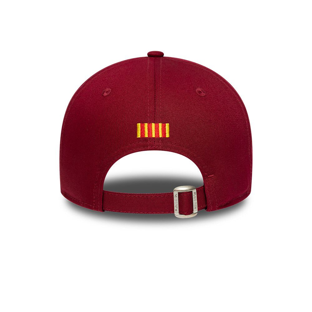 Gorra New Era 9forty Fc Barcelona Holiday Rojo image number 4.0